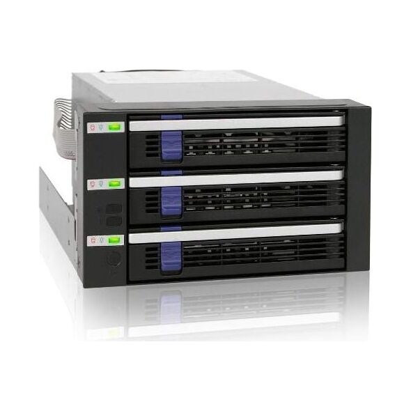 Kieszeń Icy Dock Wewnętrzna obudowa na 3 dyski 3,5" SATA, Raid Backplane (MB153SP-B)