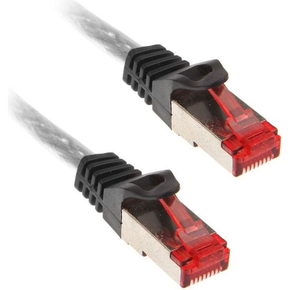 InLine 3m Cat.6 kabel sieciowy 1000 Mbit RJ45 przeźroczysty (76403T)