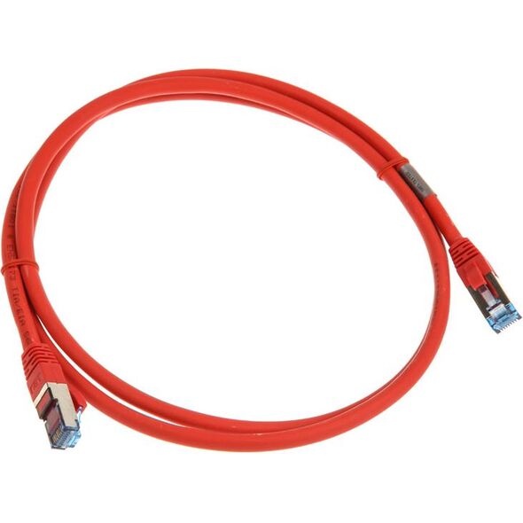 InLine Patch kabel sieciowy Cat.6A, S/FTP (PiMf), 500MHz, czerwony, 1,5m (76814R)