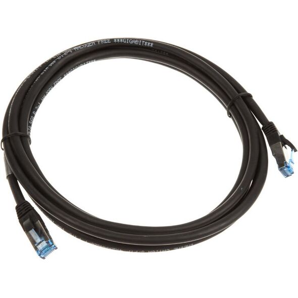 InLine Patch kabel sieciowy Cat.6A, S/FTP (PiMf), 500MHz, czarny, 3m (76803S)