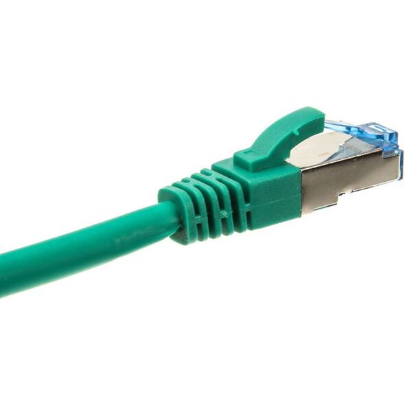 InLine Patch kabel sieciowy Cat.6A, S/FTP (PiMf), 500MHz, zielony, 7,5m (76807G)