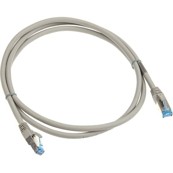 InLine Patch kabel sieciowy Cat.6A, S/FTP (PiMf), 500MHz, szary, 1,5m (76814)