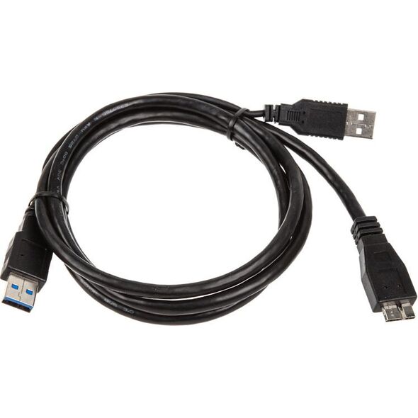 Kabel USB InLine 2x USB-A - 1 m Czarny (35415Y)