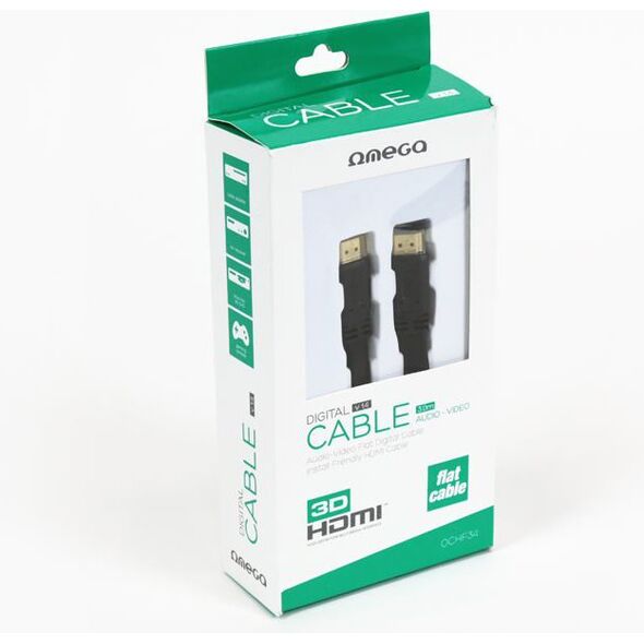 Kabel Omega HDMI - HDMI 1.5m czarny (41847)
