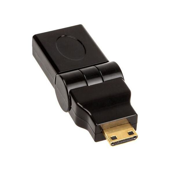 Adapter AV InLine HDMI Mini - HDMI czarny (17690M)