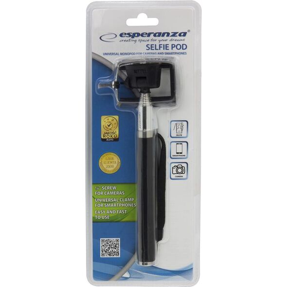 Selfie stick Esperanza EMM107 Mini (5901299908808)