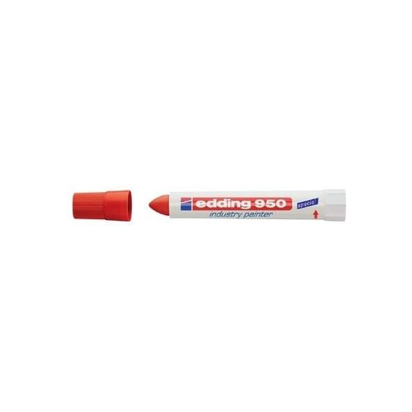 Edding Marker przemysłowy 950 w paście czerwony (EG1023)
