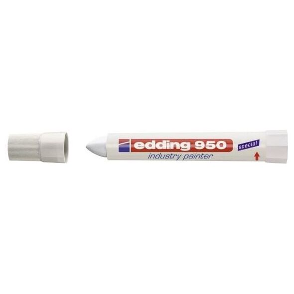 Edding Marker przemysłowy 950 w paście biały - EG1026