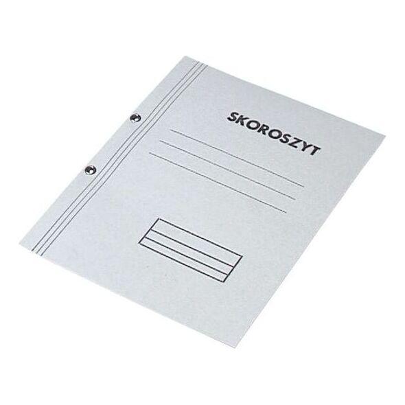 Idest Skoroszyt karton 1/1, A4, Oczkowy, 300G, Biały (px1624)