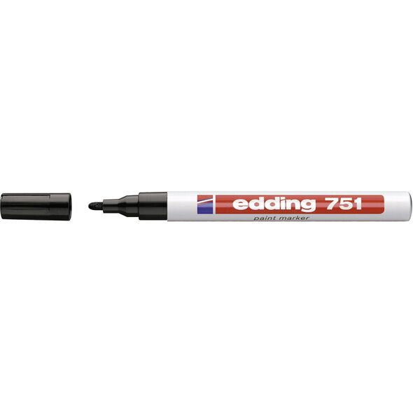 Edding Marker lakierowy 751 czarny (EG1031)