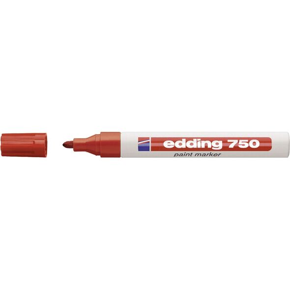 Edding Markier lakierowy 750 czerwony (EG1028)