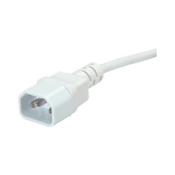 Kabel zasilający Value Monitor PowCable IEC 1.8m biały (19.99.1516-50)