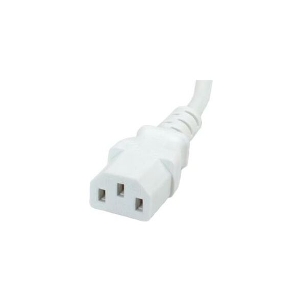 Kabel zasilający Value Monitor PowCable IEC 1.8m biały (19.99.1516-50)