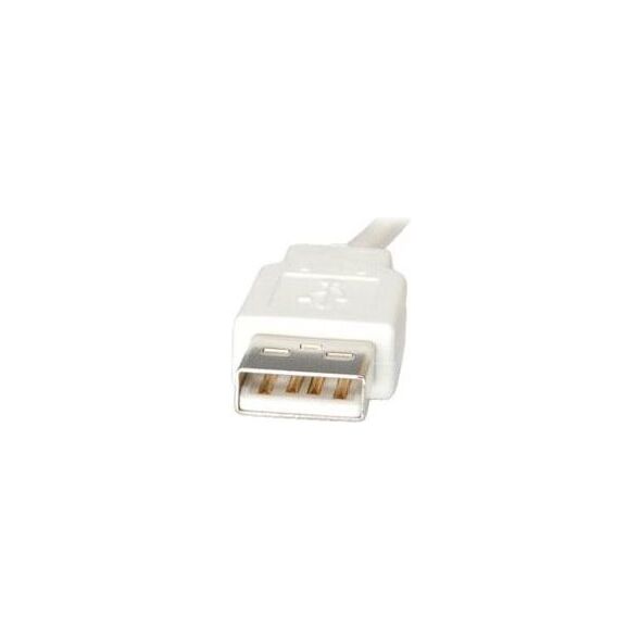 Kabel USB Value USB-A - miniUSB 1.8 m Biały (11.99.8718-20)