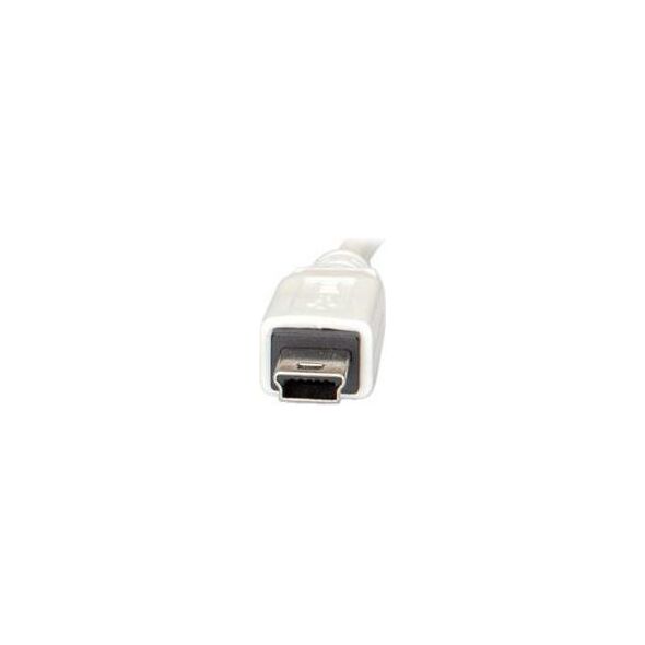 Kabel USB Value USB-A - miniUSB 1.8 m Biały (11.99.8718-20)