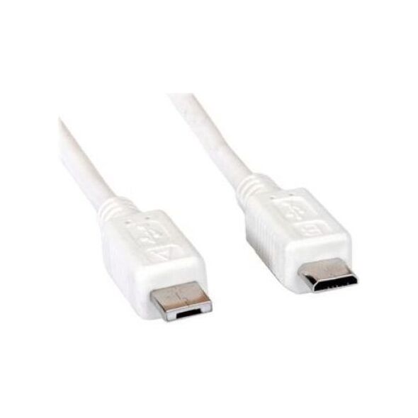 Kabel USB Value 1.8 m Biały (11.99.8753-10)
