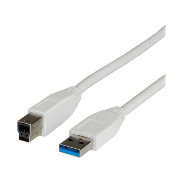 Kabel USB Value USB-A - 1.8 m Biały (11.99.8870-50)