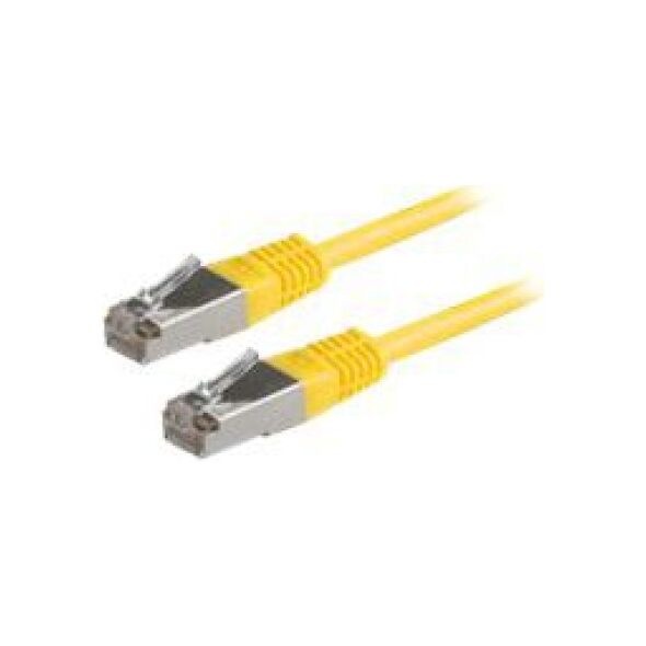 Value Kabel S/FTP (PiMF) Patch Cord Cat.6 yellow 10m (21.99.1382-40)