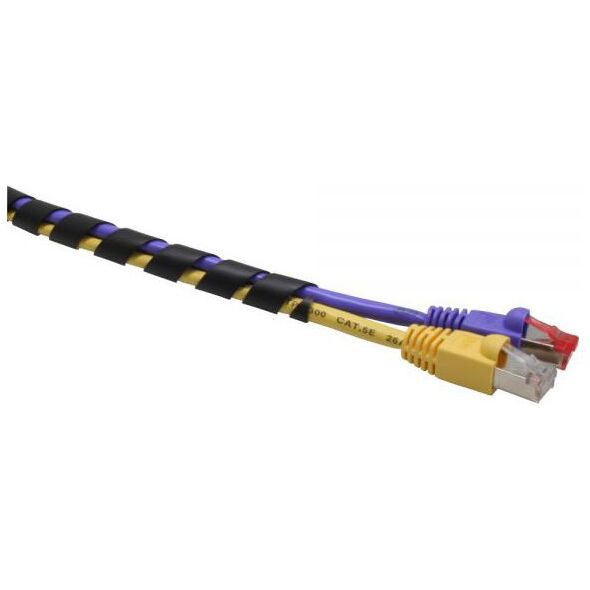 Organizer InLine Spirala na przewody Czarny 1 sztuka  (59946R)
