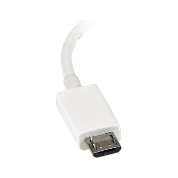 Adapter USB StarTech microUSB - USB Biały  (UUSBOTGW)