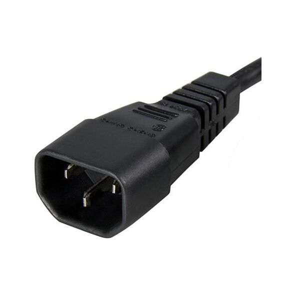 Kabel zasilający StarTech 1M C14 - C13, czarny (PXT1001M)