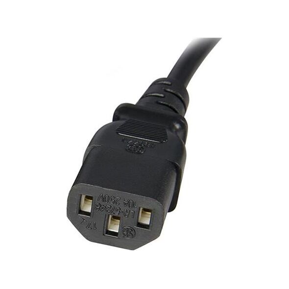 Kabel zasilający StarTech 1M C14 - C13, czarny (PXT1001M)