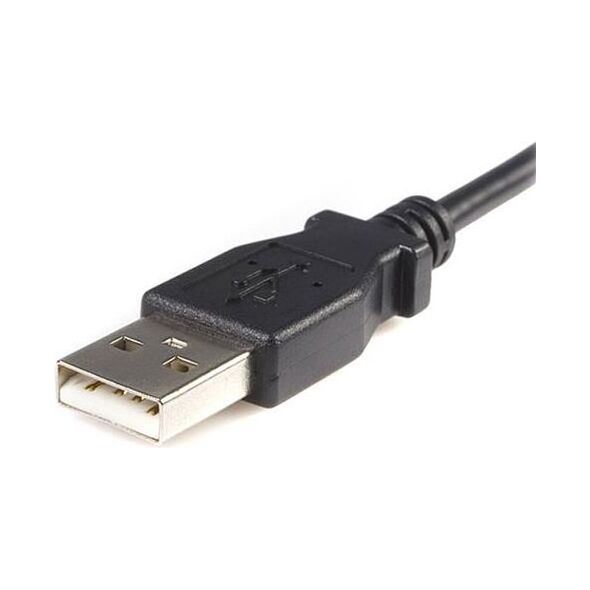 Kabel USB StarTech USB-A - microUSB 2 m Czarny (UUSBHAUB2M)