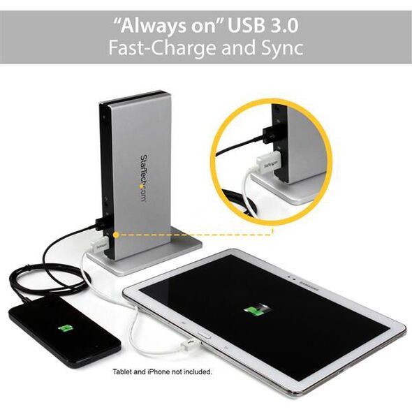 Stacja/replikator StarTech Laptop Docking Station USB 3.0 (USB3SDOCKDD)