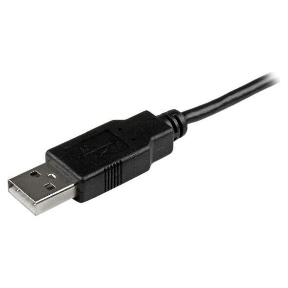 Kabel USB StarTech USB-A - microUSB 1 m Czarny (USBAUB1MBK)