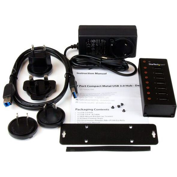 HUB USB StarTech 7x USB-A 3.0 (ST7300U3M)