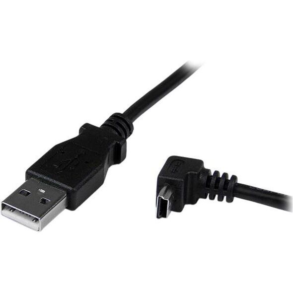 Kabel USB StarTech USB-A - miniUSB 2 m Czarny (USBAMB2MD)
