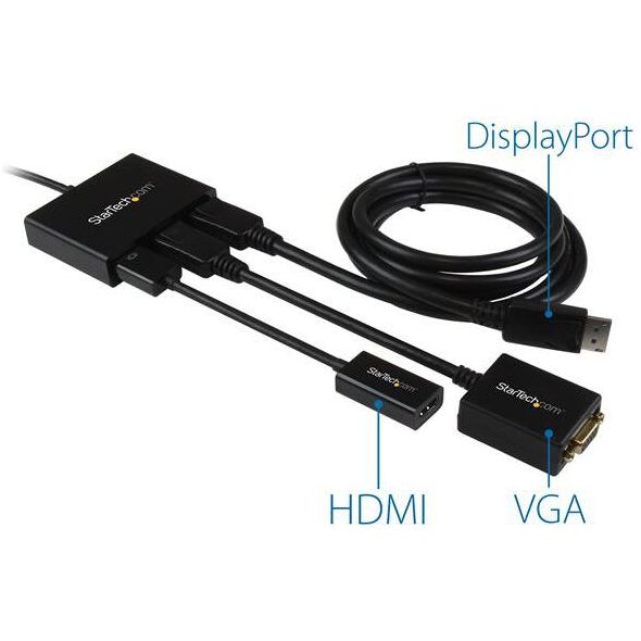 StarTech DisplayPort - DisplayPort, 0.2, Czarny (MSTDP123DP)