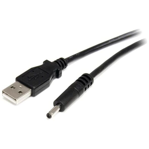 Kabel USB StarTech USB-A - DC 3.4 mm Typ-H 0.9 m Czarny (USB2TYPEH)