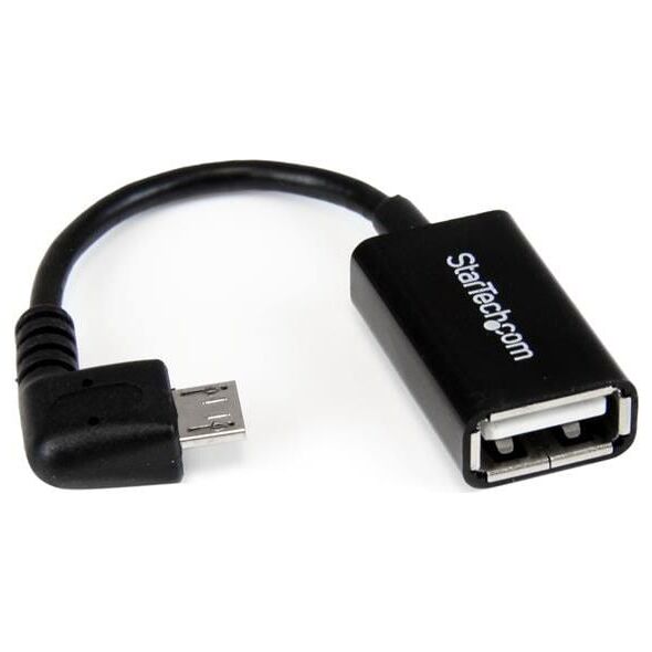 Adapter USB StarTech microUSB - USB Czarny  (UUSBOTGRA)