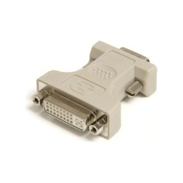 Adapter AV StarTech DVI-I - D-Sub (VGA) beżowy (DVIVGAFM)