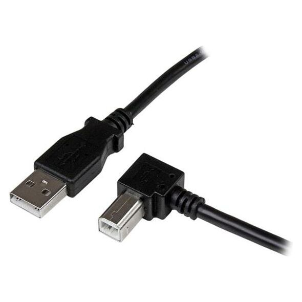 Kabel USB StarTech USB-A - USB-B 1 m Czarny (USBAB1MR)
