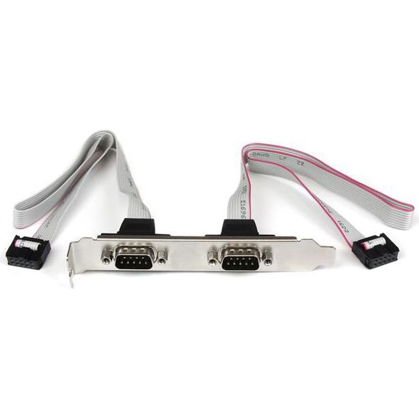 StarTech Adapter na śledziu 2x IDC (10 pin) - 2x DB-9 (9-pin) (PLATE9M2P16)