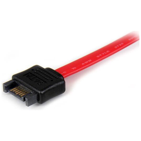 StarTech SATA - SATA, 0.3m, Czerwony (SATAEXT30CM)