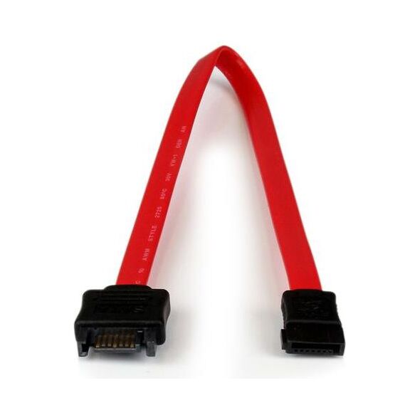 StarTech SATA - SATA, 0.3m, Czerwony (SATAEXT30CM)