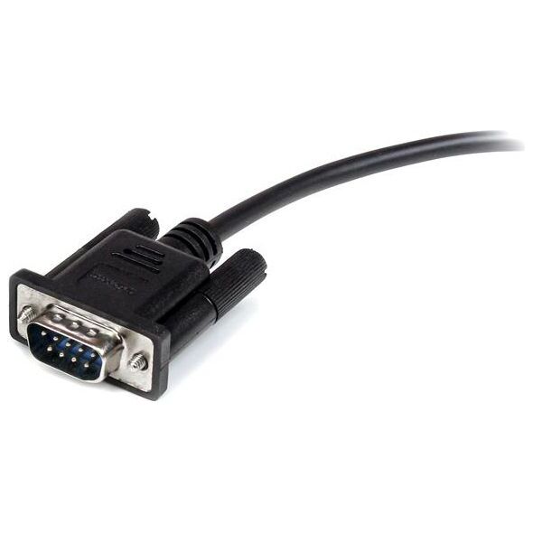 StarTech DB-9 - DB-9, 2m, Czarny (MXT1002MBK)