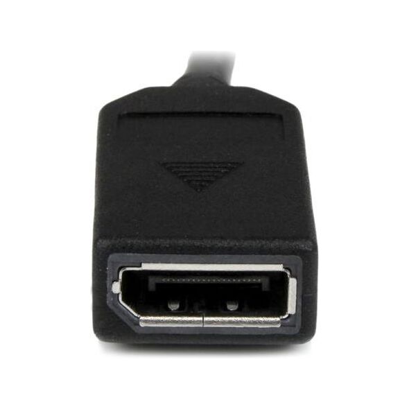 Kabel StarTech DMS-59 - DisplayPort x2 0.2m czarny (DMSDPDP1)