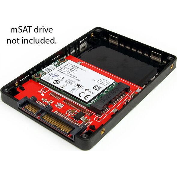 Kieszeń StarTech mSATA SSD - 2.5" SATA (SAT2MSAT25)
