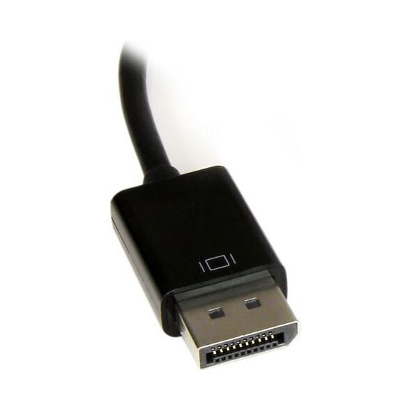 Adapter AV StarTech DisplayPort - D-Sub (VGA) 0.1m czarny (DP2VGA3)
