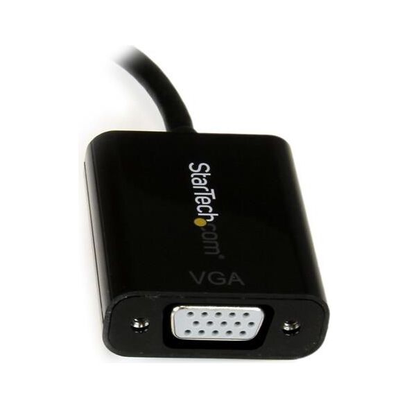 Adapter AV StarTech DisplayPort - D-Sub (VGA) 0.1m czarny (DP2VGA3)