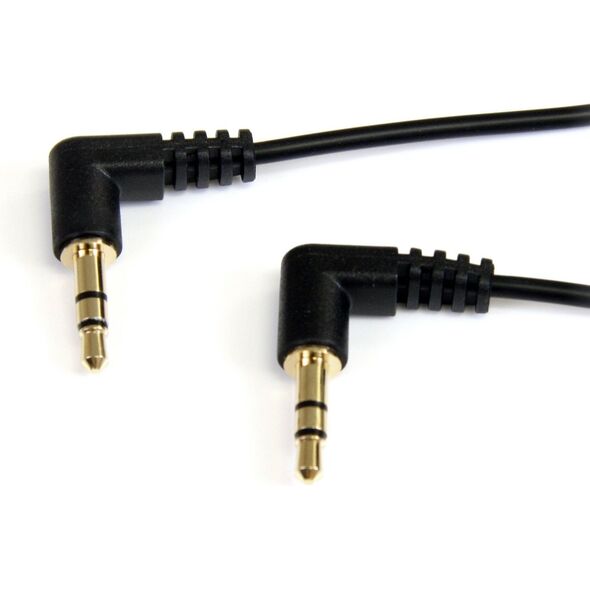 Kabel StarTech Jack 3.5mm - Jack 3.5mm 0.9m czarny (MU3MMS2RA)