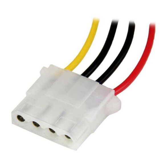 StarTech Molex - Molex, 0.3m, Wielokolorowy (LP4POWEXT12)