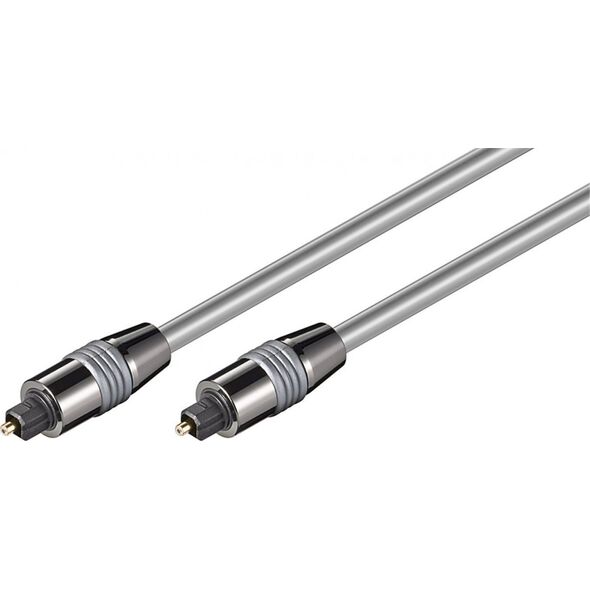 Kabel Goobay Toslink - Toslink 10m srebrny (50572)