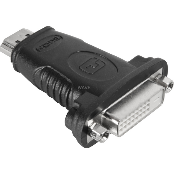 Adapter AV Goobay HDMI - DVI-D czarny (68098)
