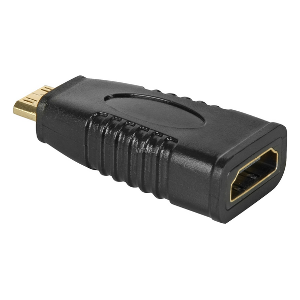 Adapter AV Goobay czarny (68841)