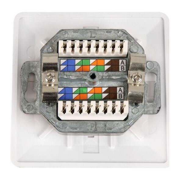 Goobay Gniazdo CAT5e 2xRJ45 (50943)